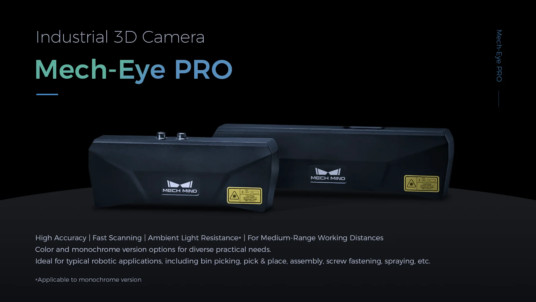 Mech-Eye PRO 3D Camera Series