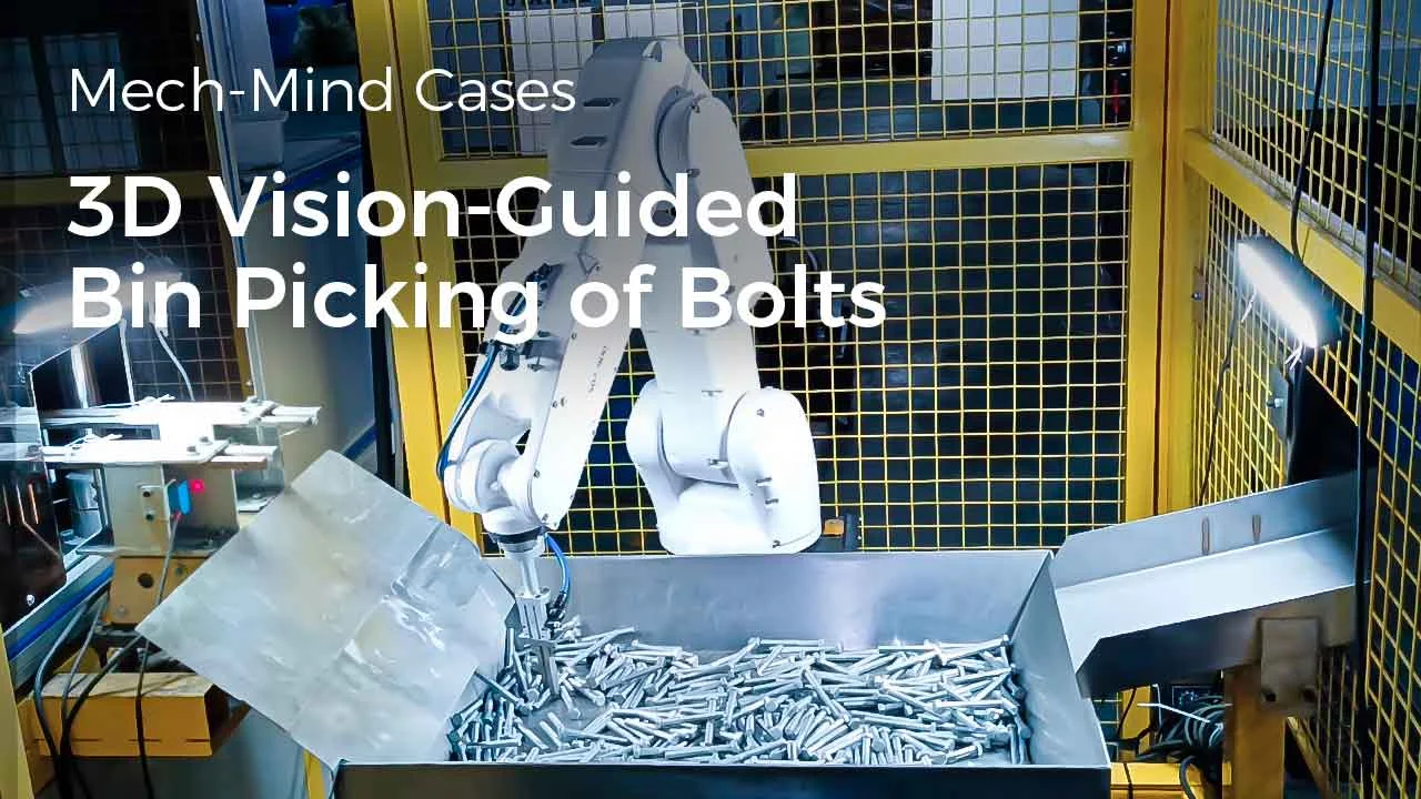3D Vision-Guided Bin Picking of Bolts