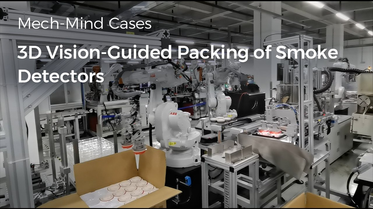 3D Vision-Guided Packing of Smoke Detectors with Mech-Mind