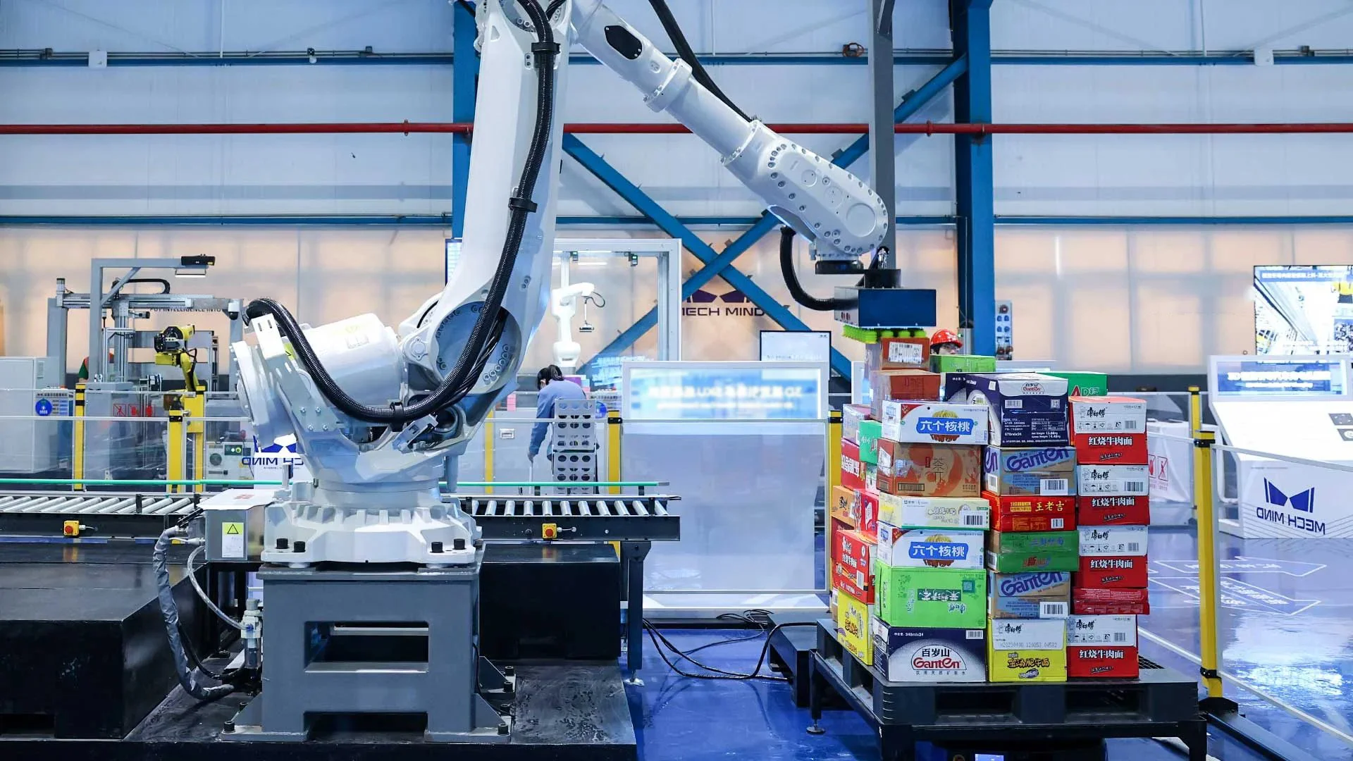 AI + 3D Vision-Guided Mixed-Case Depalletizing