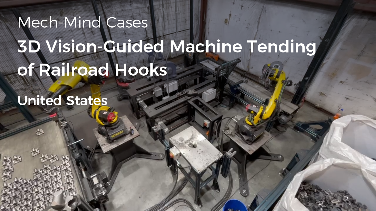 3D Vision-Guided Machine Tending for Grinding in Metallurgical Industry