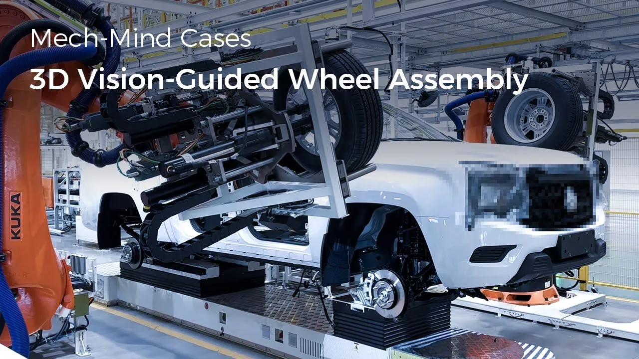 3D Vision-Guided Wheel Assembly