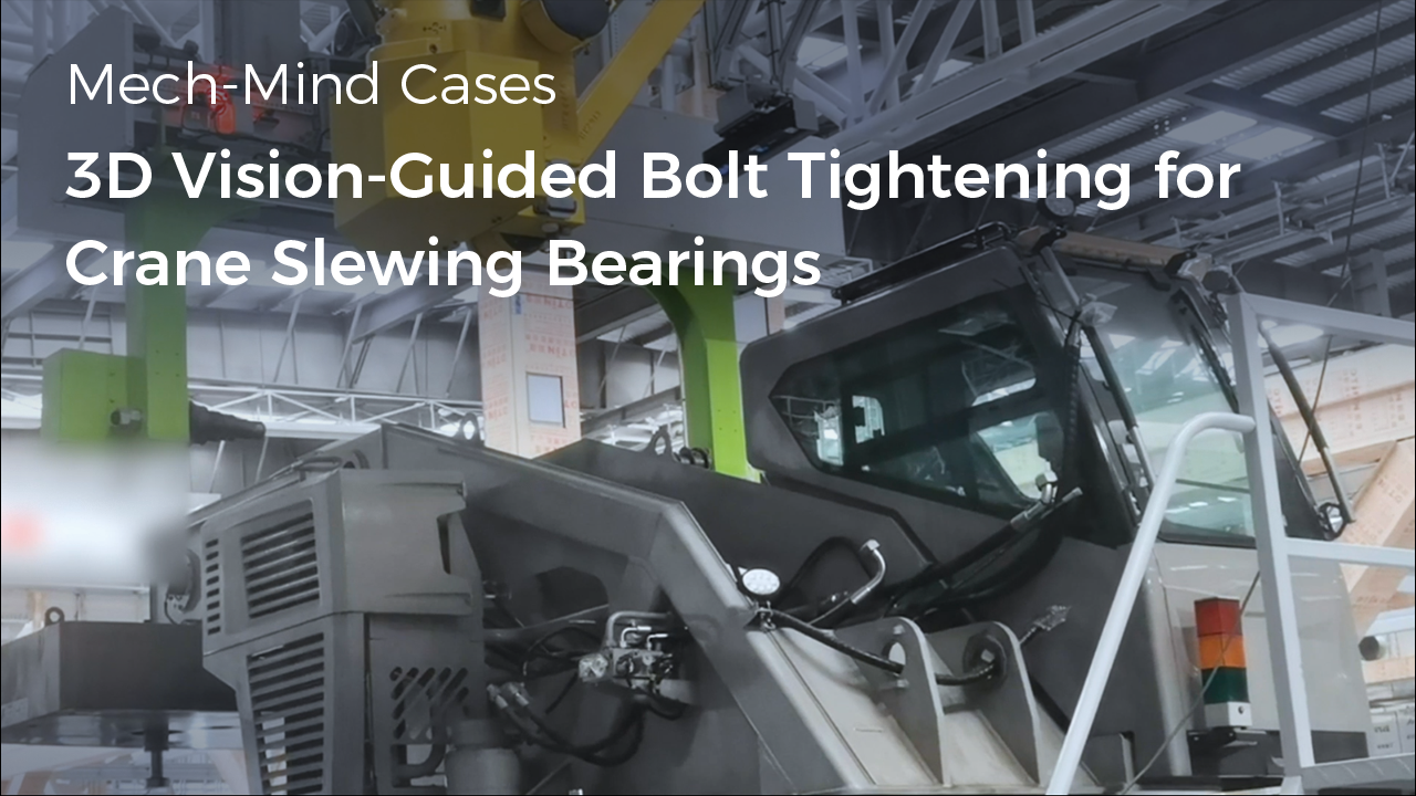 3D Vision-Guided Bolt Tightening for Crane Slewing Bearings