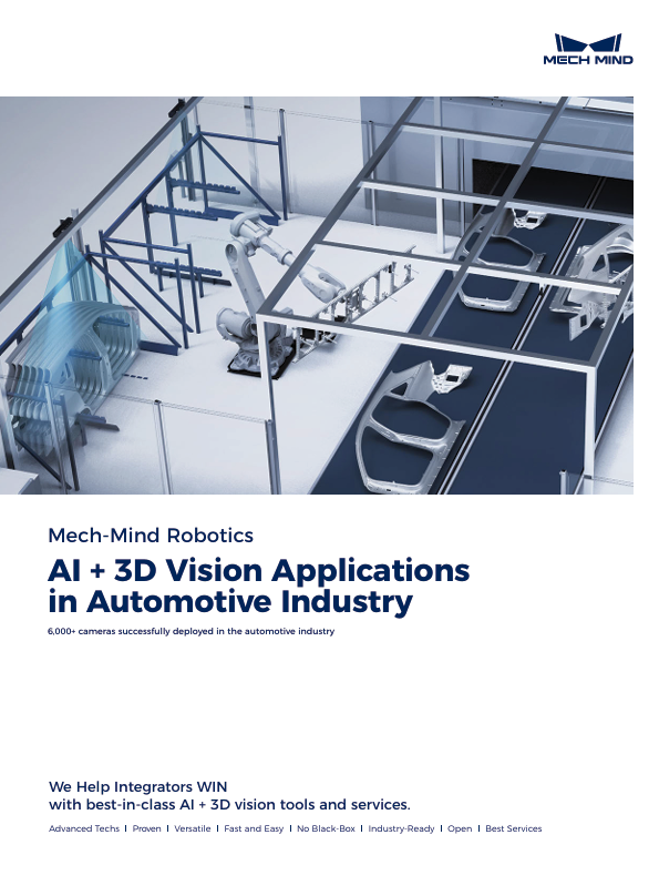 Mech-Mind Robotics AI + 3D Vision Applications in Automotive Industry