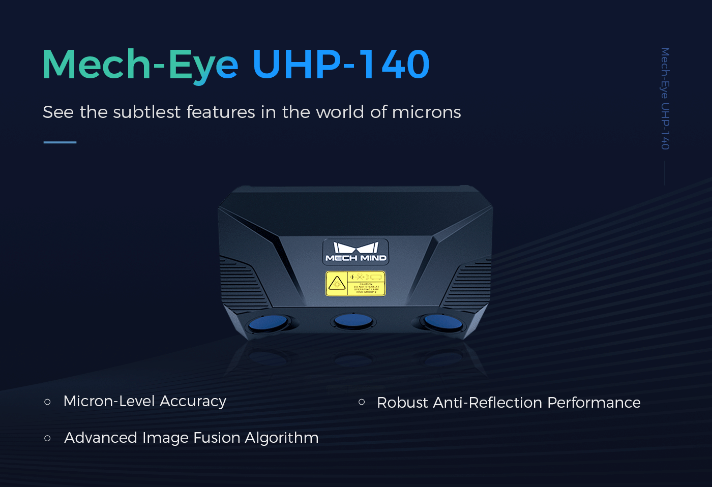 Release of Mech-Eye UHP-140 — the All-New 3D Camera with Micron-Level Accuracy for Inspection and Measurement in the Automotive Industry