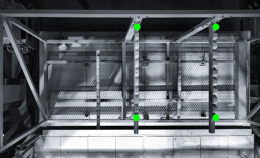 3D Vision-Guided Racking of Stamping Parts