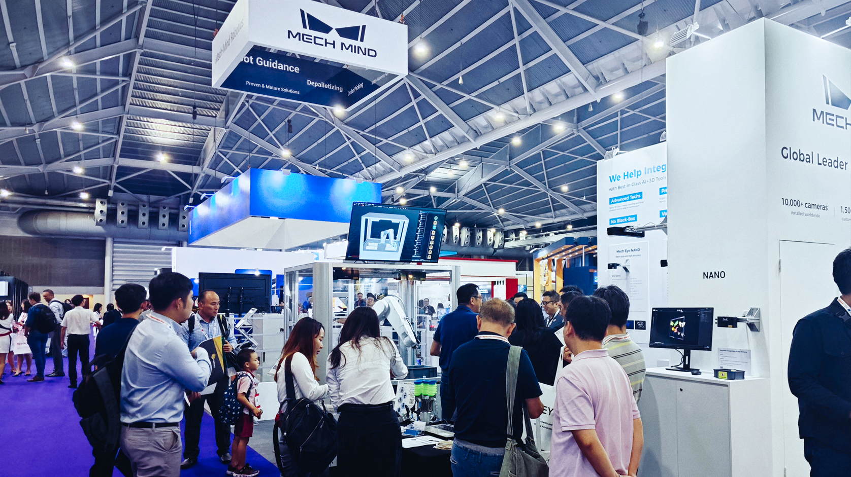Mech-Mind Shines at ITAP 2023, Singapore with Groundbreaking AI + 3D Vision Applications