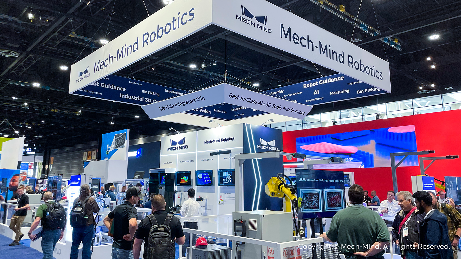 AUTOMATE 2024 | Mech-Mind Robotics' Advanced AI + 3D Technologies Garner Widespread Attention AUTOMATE 2024 | Mech-Mind Robotics' Advanced AI + 3D Technologies Garner Widespread Attention