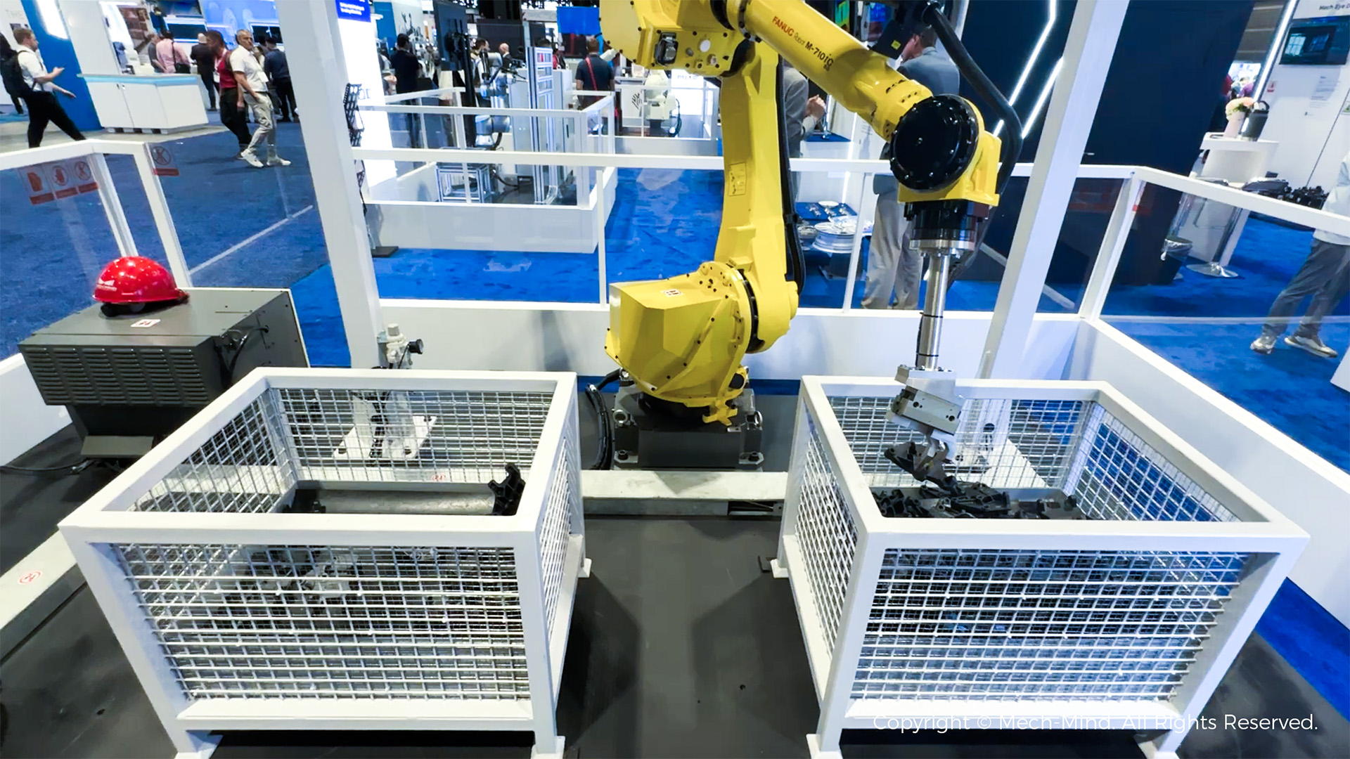 AUTOMATE 2024 | Mech-Mind Robotics' Advanced AI + 3D Technologies Garner Widespread Attention AUTOMATE 2024 | Mech-Mind Robotics' Advanced AI + 3D Technologies Garner Widespread Attention