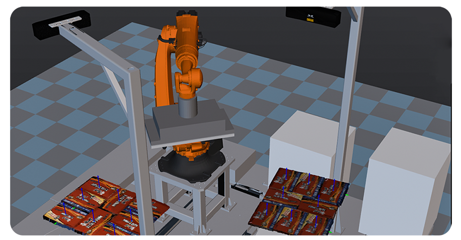 Vision-Guided Mixed Depalletizing