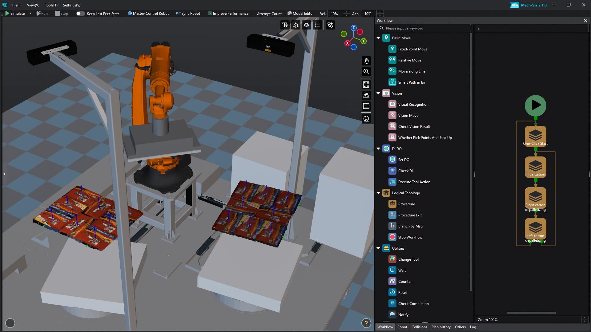 Revolutionizing Food and Beverage Applications: AI + 3D Vision for Smarter, Faster Depalletizing Revolutionizing Food and Beverage Applications: AI + 3D Vision for Smarter, Faster Depalletizing