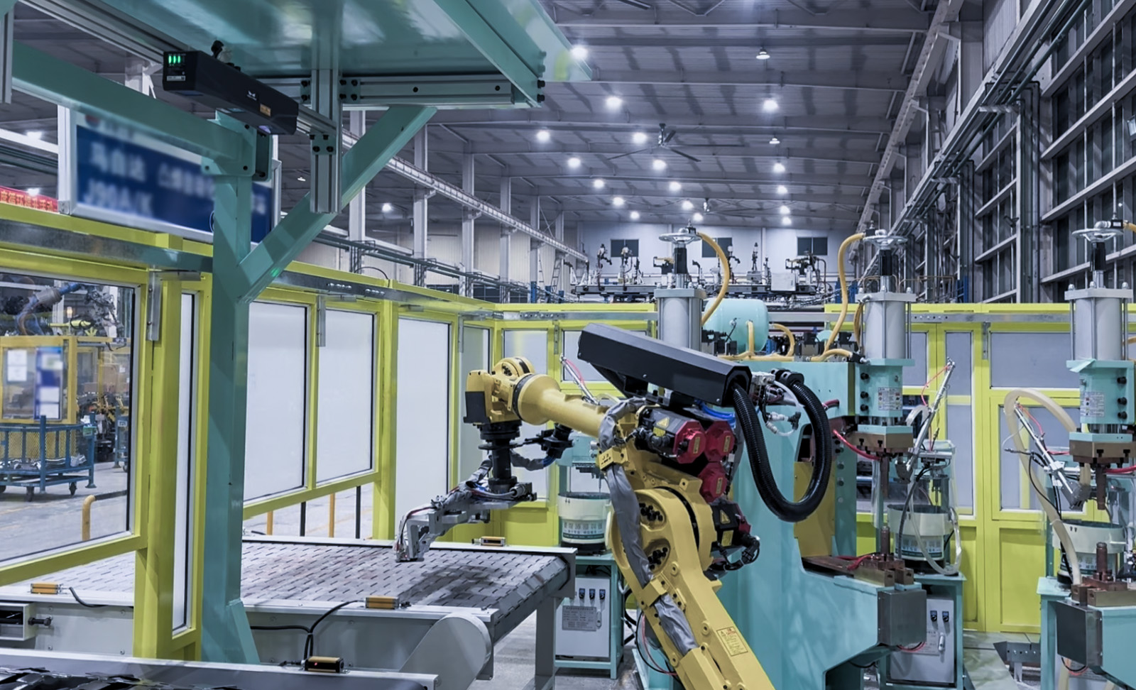 AI + 3D Vision-Guided Picking of Automotive Components for Spot Welding