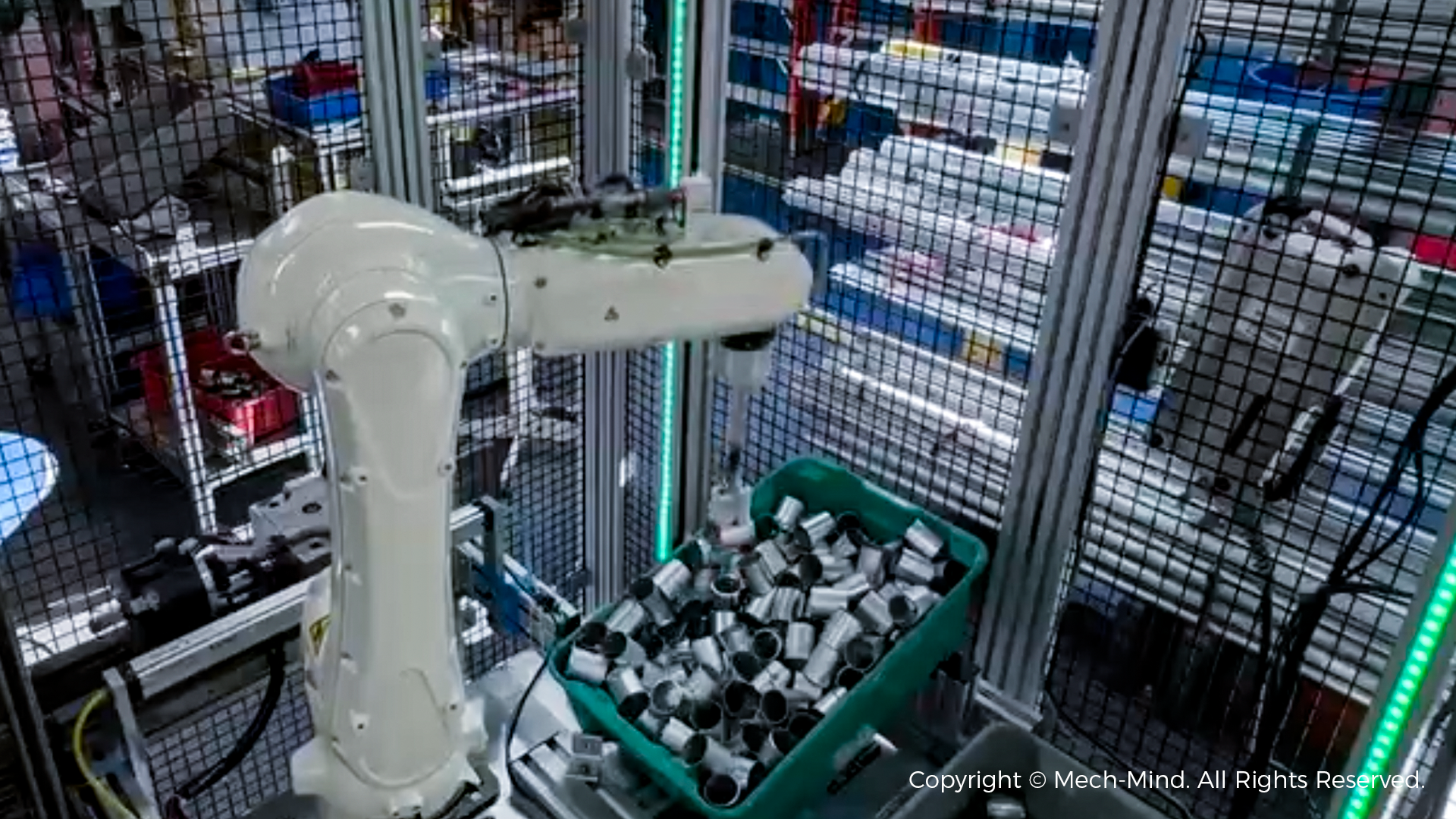 From Challenge to Reliability: Handling Reflective Parts with Mech-Mind “Eye + Brain”
