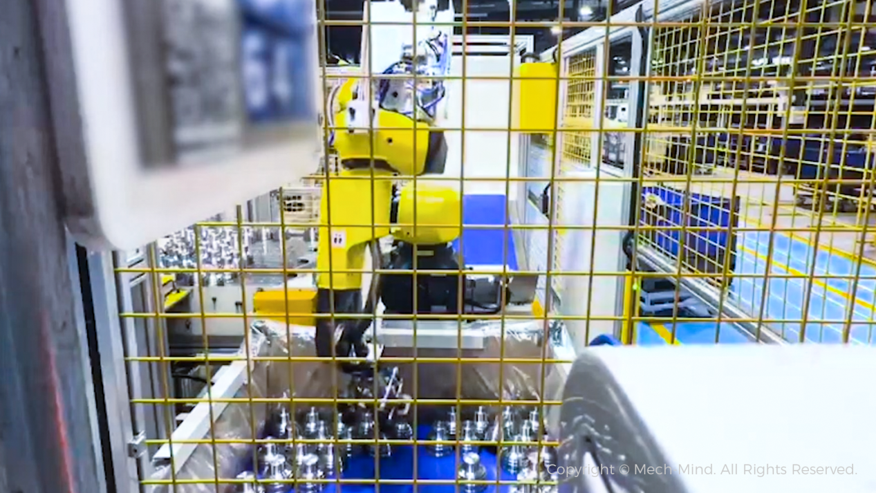 From Challenge to Reliability: Handling Reflective Parts with Mech-Mind “Eye + Brain”