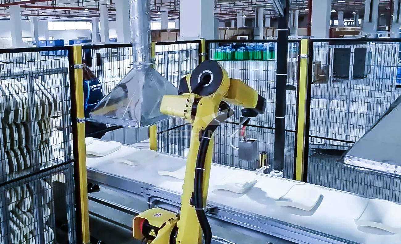 3D Vision-Guided Seat Backrest Gluing