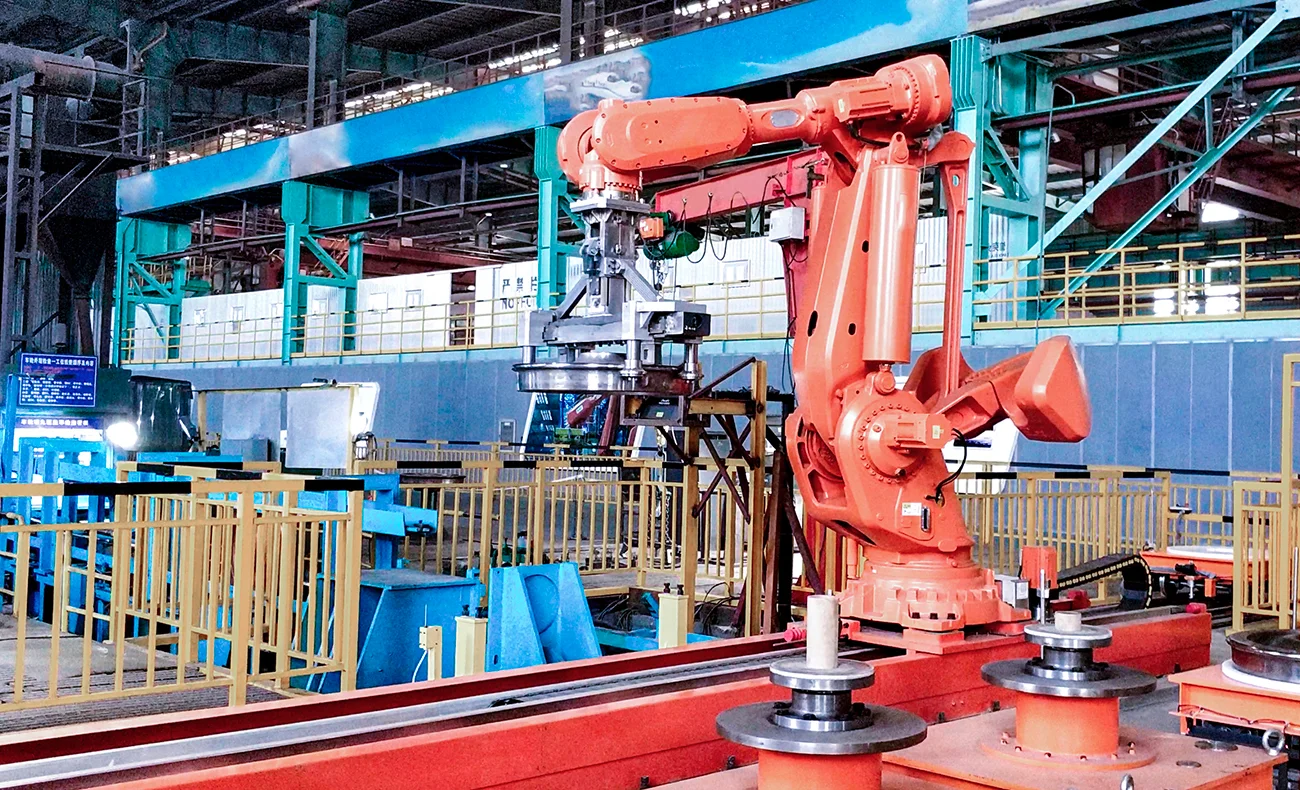 Mech-Mind Vision-Guided Loading and Unloading of Train Wheels