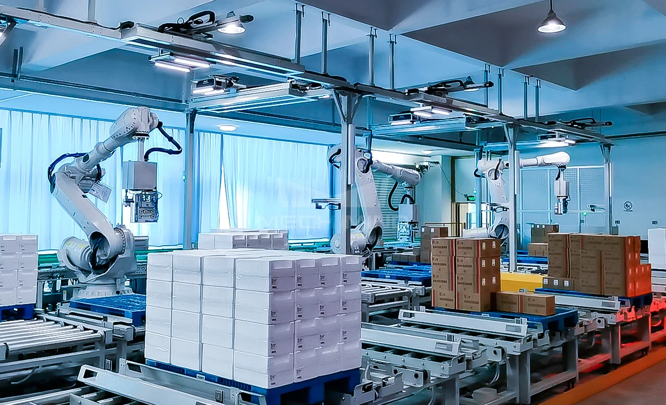 3D Vision-Guided Case Depalletizing and Palletizing 