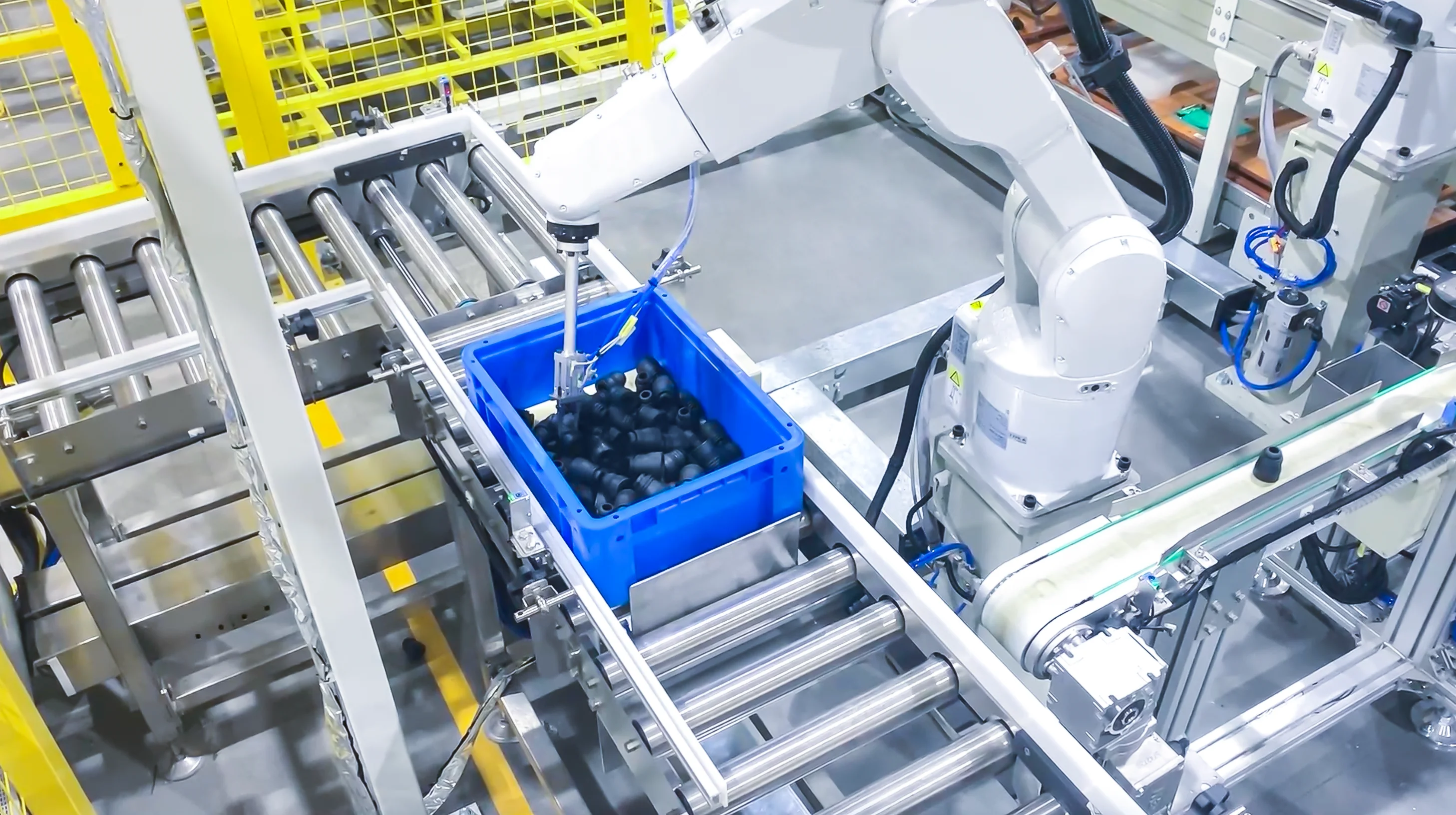 3D Vision-Guided Bin Picking of AC Feet