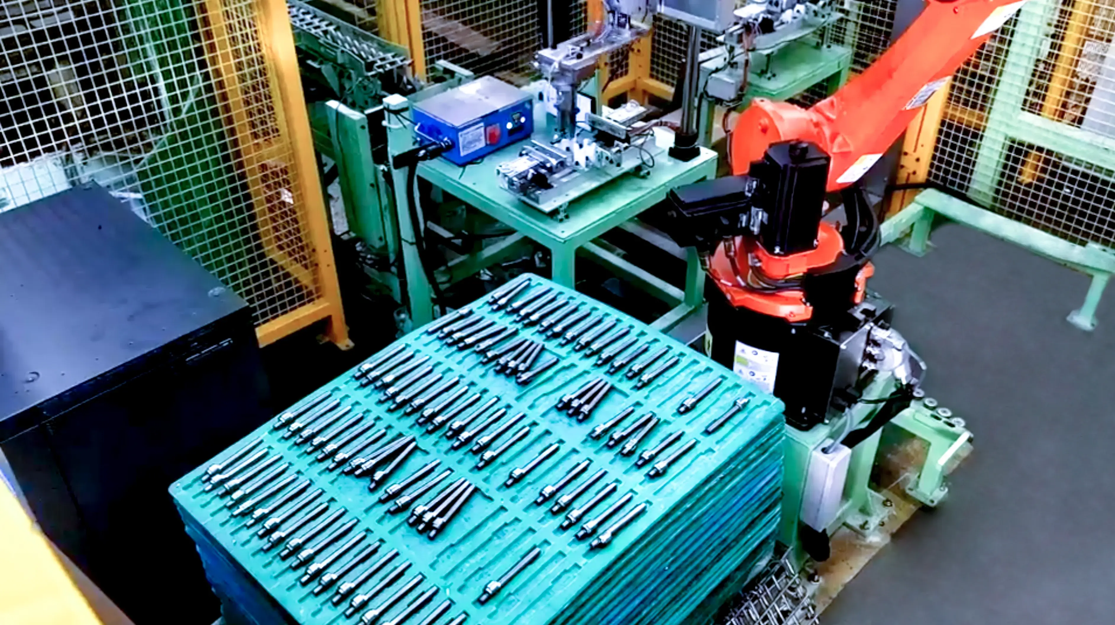  3D Vision-Guided Compressor Crankshaft Loading