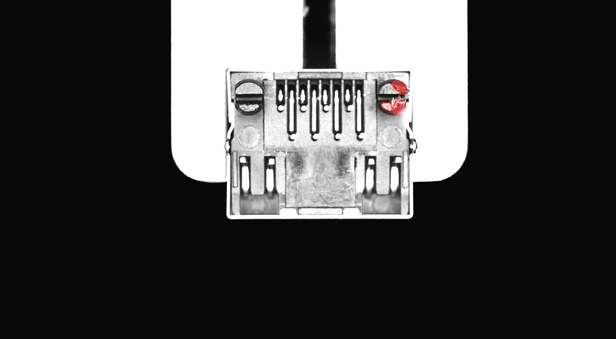 3D Vision-Guided Inspection on RJ45 Connector