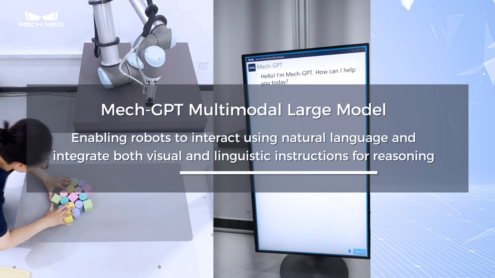 Introducing Mech-GPT: Robots Interact with Natural Language, Integrating Visuals & Linguistics for Reasoning