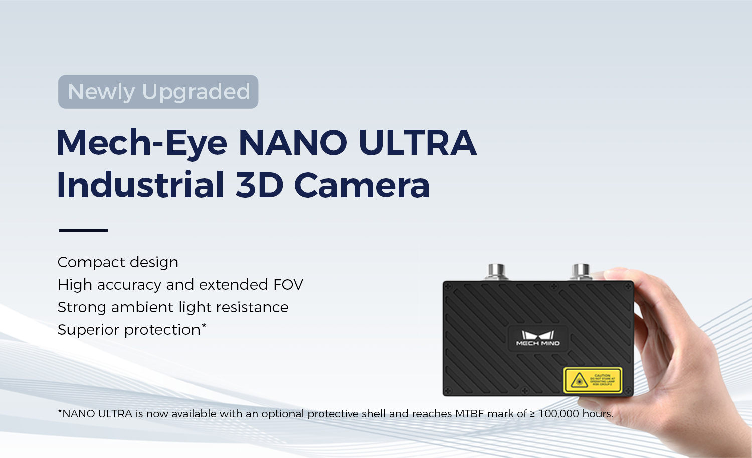 Palm-Sized and High-Precision Mech-Eye NANO ULTRA Industrial 3D Camera Introduces New Upgrades