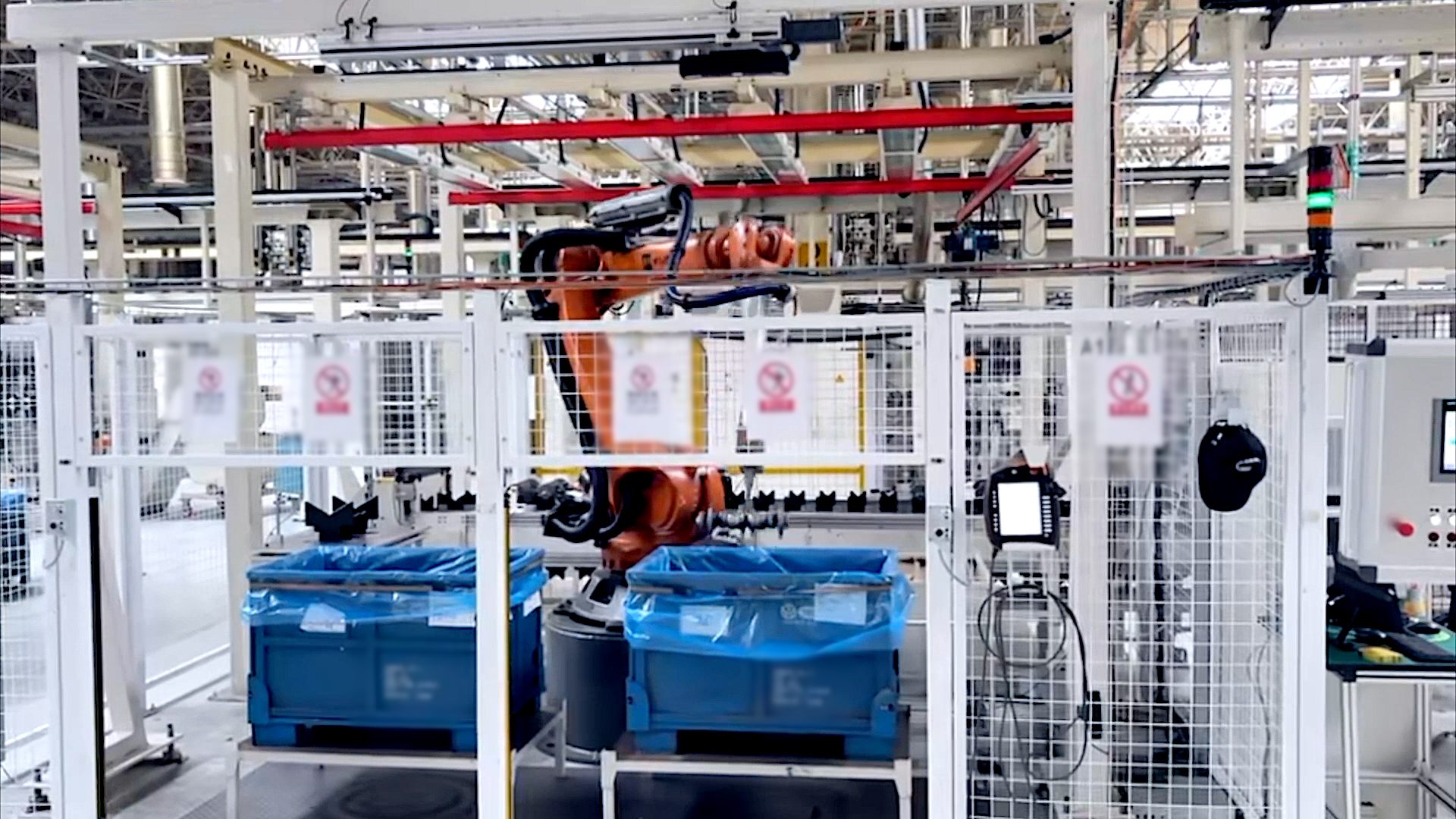 AI + 3D Vision-Guided Bin Picking of Crankshafts