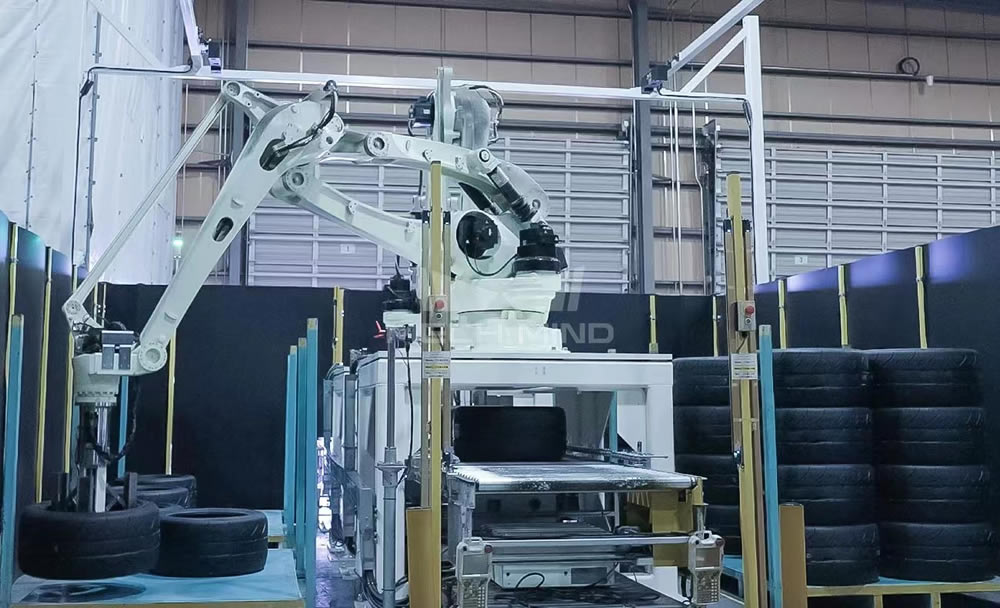 3D Vision-Guided Tire Handling