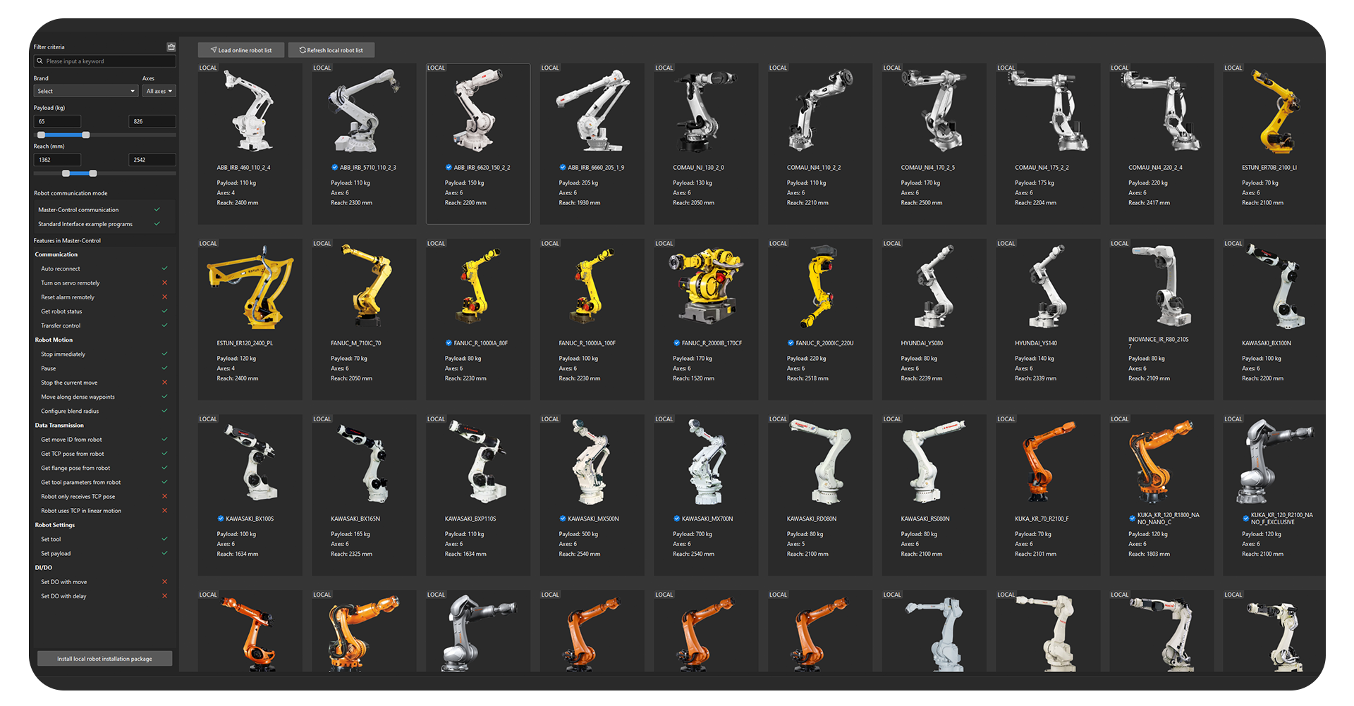 Easy robot communication