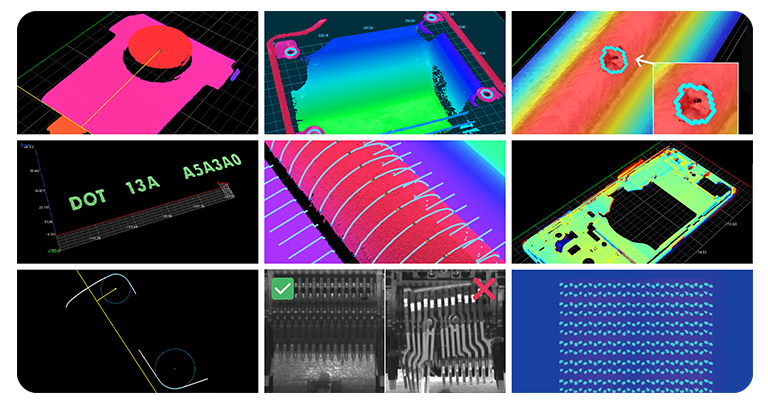 Covering typical 2D/3D applications