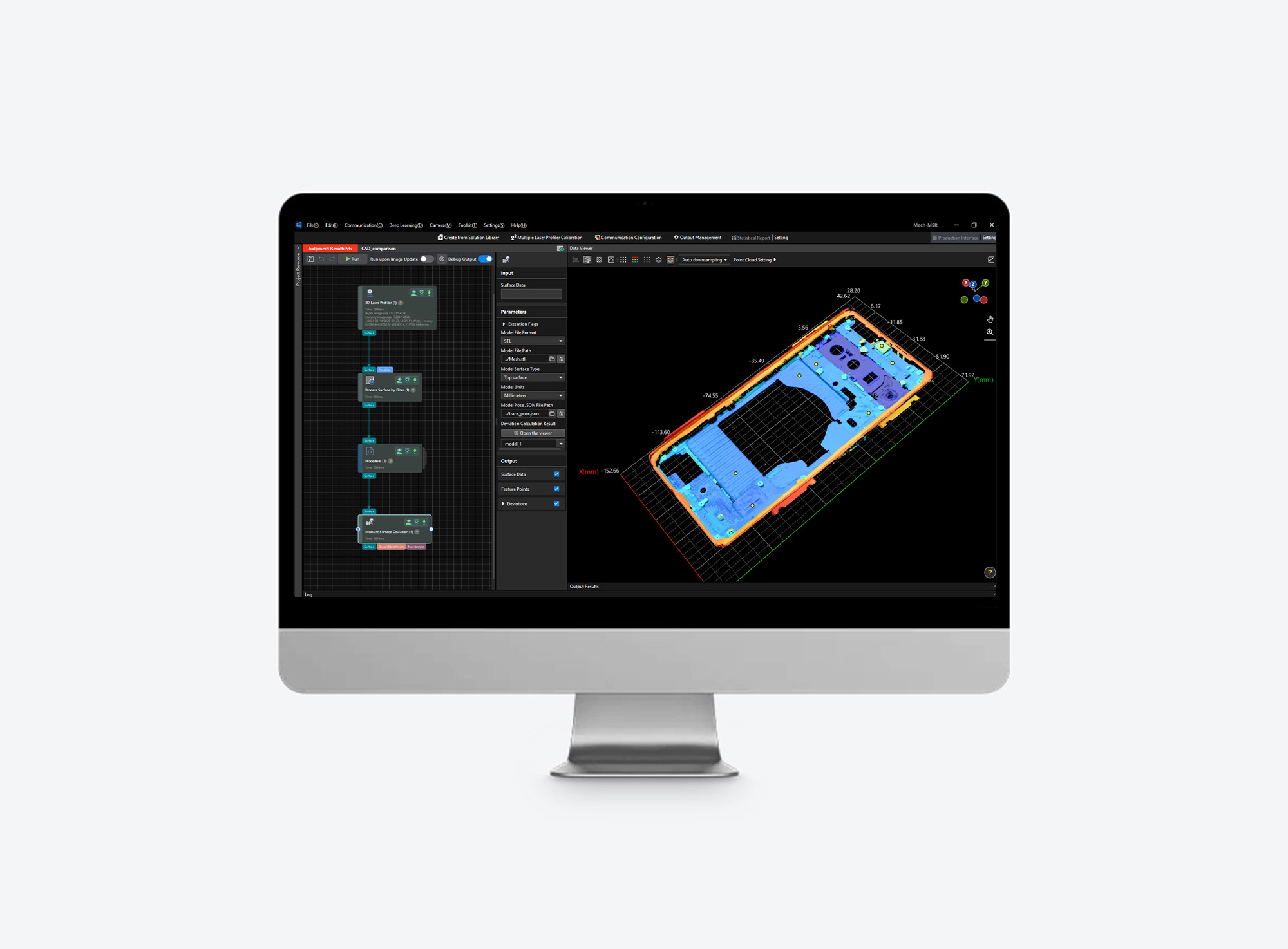 Mech-MSR 3D Measurement and Inspection Software