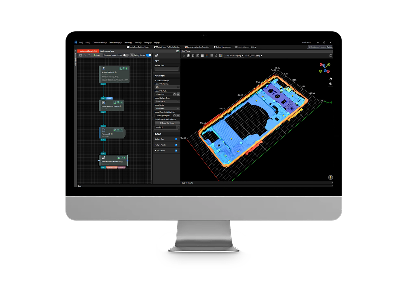 Mech-MSR 3D Measurement and Inspection Software