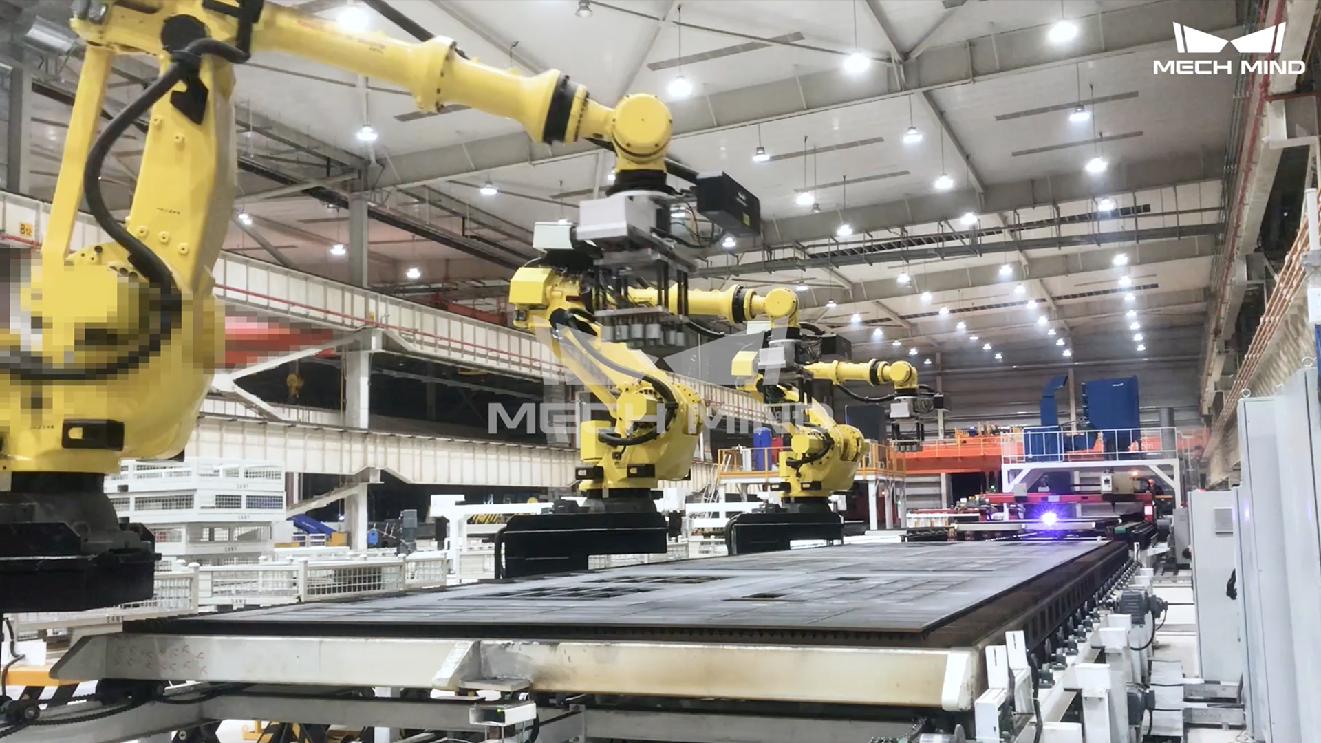 3D Vision-Guided Steel Plate Unloading 