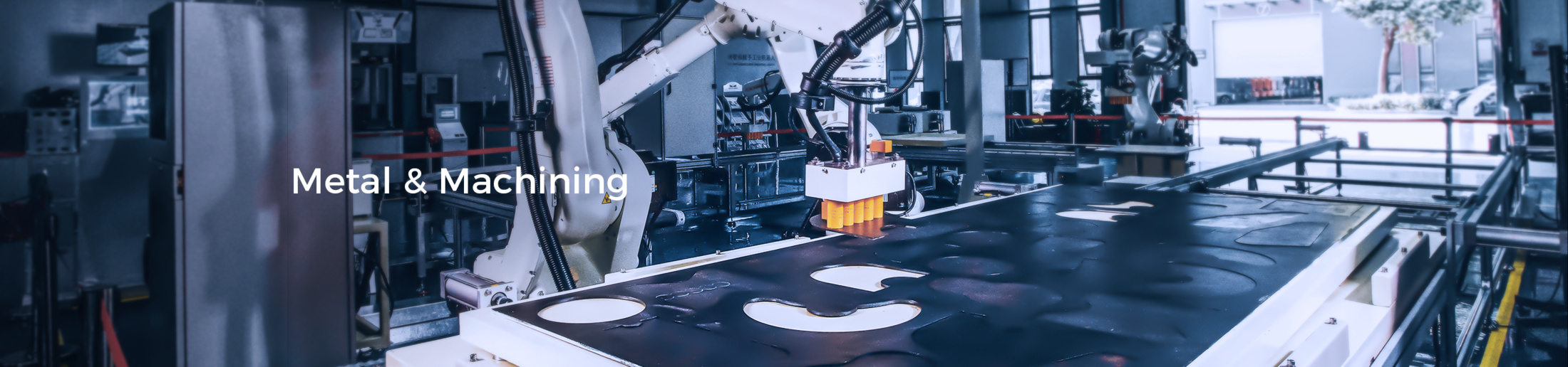Metal & Machining Banner