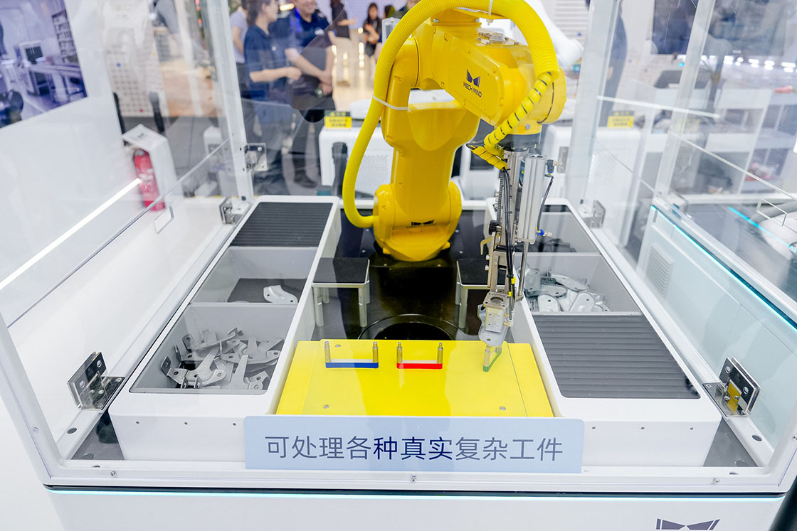 Embodied AI “Eye-Brain-Hand” for Robots: Precise Handling & Assembly of Ultra-Thin Sheet Metal Parts