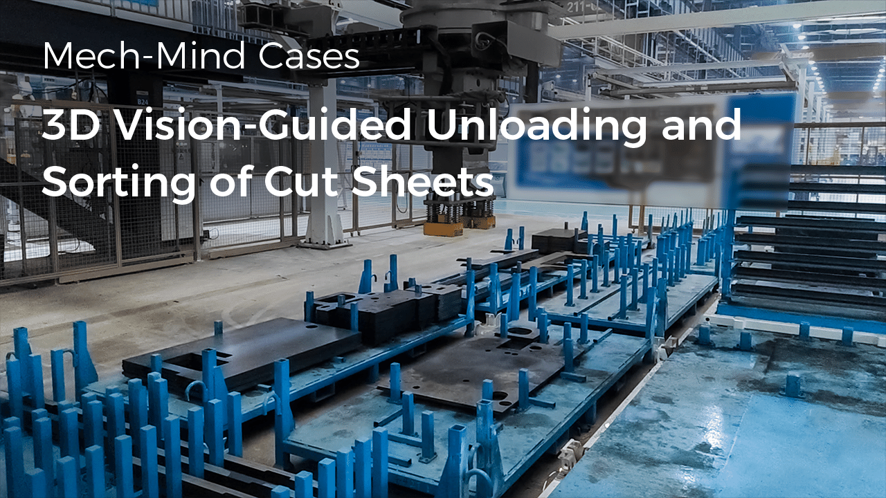 3D Vision-Guided Unloading and Sorting of Cut Sheets