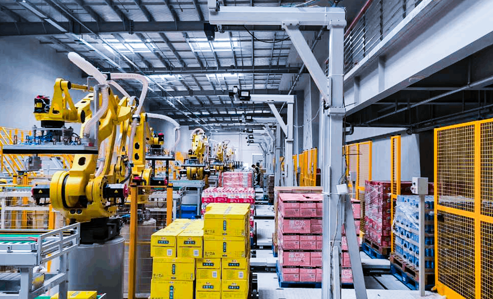 AI + 3D Vision-Guided Depalletizing of Transparent Shrink-Wrapped Cans